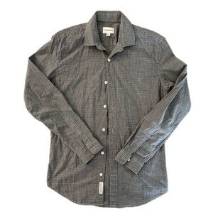 Frank And Oak Black Checkered Shirt Size XS